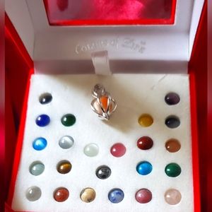 Interchangeable Stone Necklace